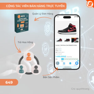 Phần mềm tuyển CTV bán hàng trực tuyến