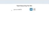 Lấy link tuyển dụng cộng tác viên